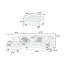Magnifique canapé modulaire 3 pièces Dorris