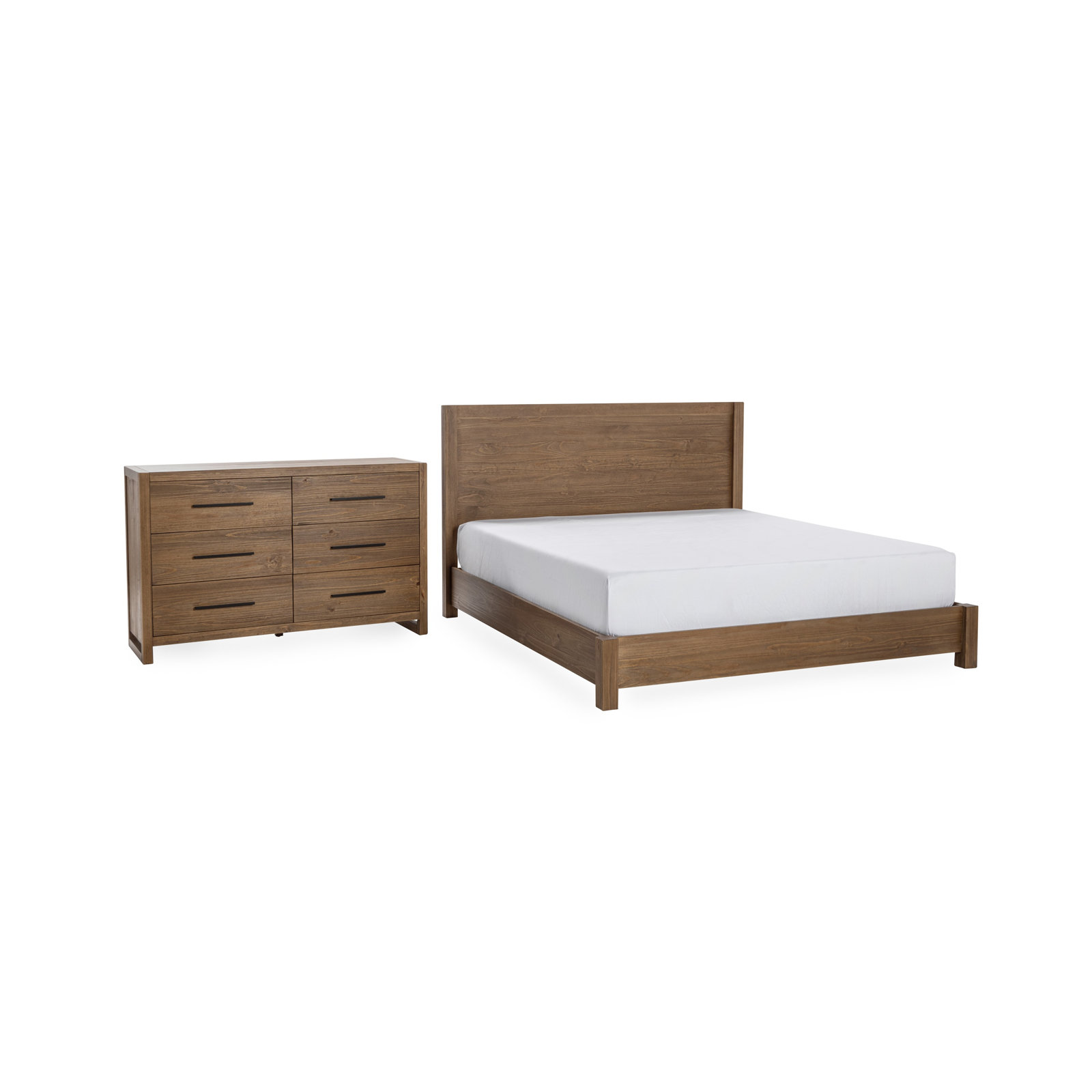 Modica 2 Piece Bedroom Set, King