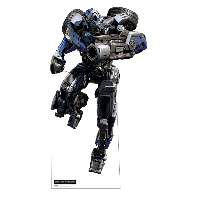 Mirage Transformers Life-Size Blue and Black Cardboard Cutout