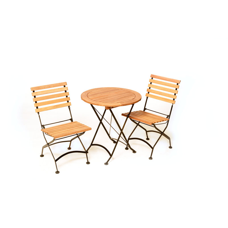 Timothee 2 - Person Patio Dining Set with Round Table