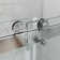 Opal Mirage MCOCOD 70-76.75"W x 76"H Double Sliding Frameless Soft Close Shower Door with 3/8"(10mm)Clear Glass