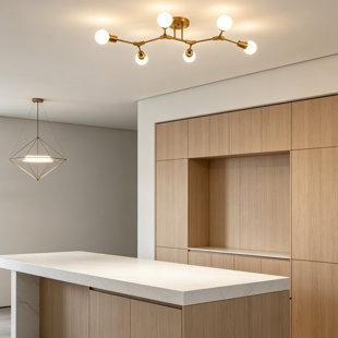 Plafonnier semi-encastré Modern
