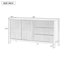 Buffet, armoire d'appoint avec rangement pour hall d'entrée, couloir, salon, buffet contemporain pour l'intérieur