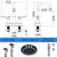 Robinet central avec drain-68893765