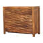 Solid Wood Rectangle Accent Cabinet