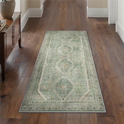 Machine Printed Area Rug