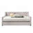 Lianna Fog Fabric Daybed & Twin Trundle