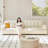 Beige Polyester Modular Sofa cushion couch-1901305350