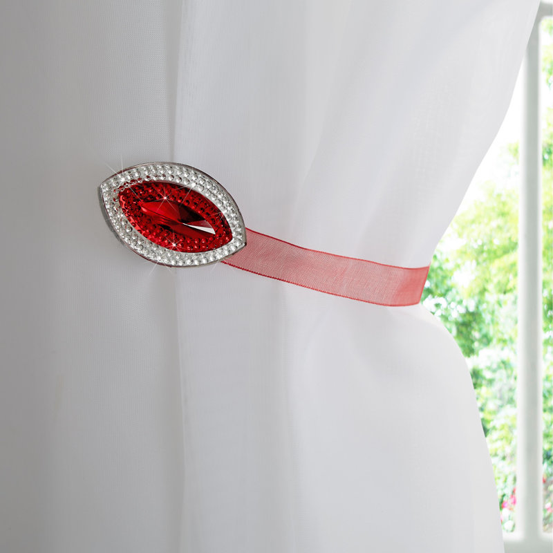 Larkin 4cm Curtain Holdback/Tieback, Red