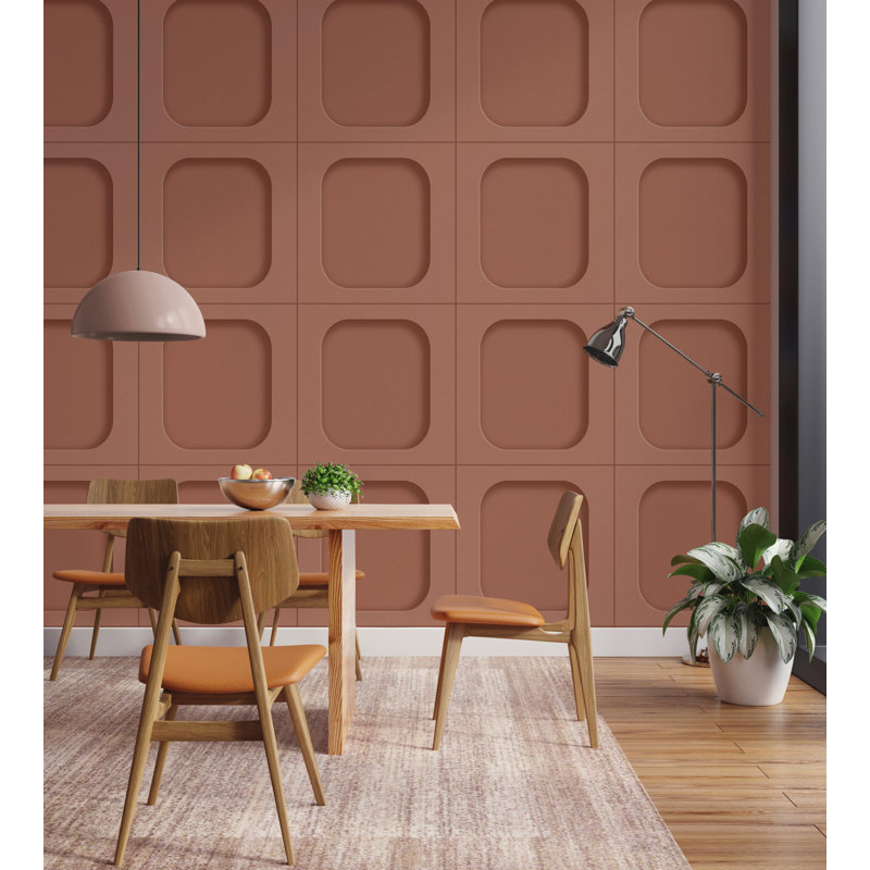 Imitation Group Sloane Panel Wallpaper, Clay