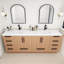 Meuble-lavabo autoportant avec lavabo double 70,8 po Carla-500595065-500595070