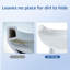 Toilettes murales 1,5 gallons GPF Belleze