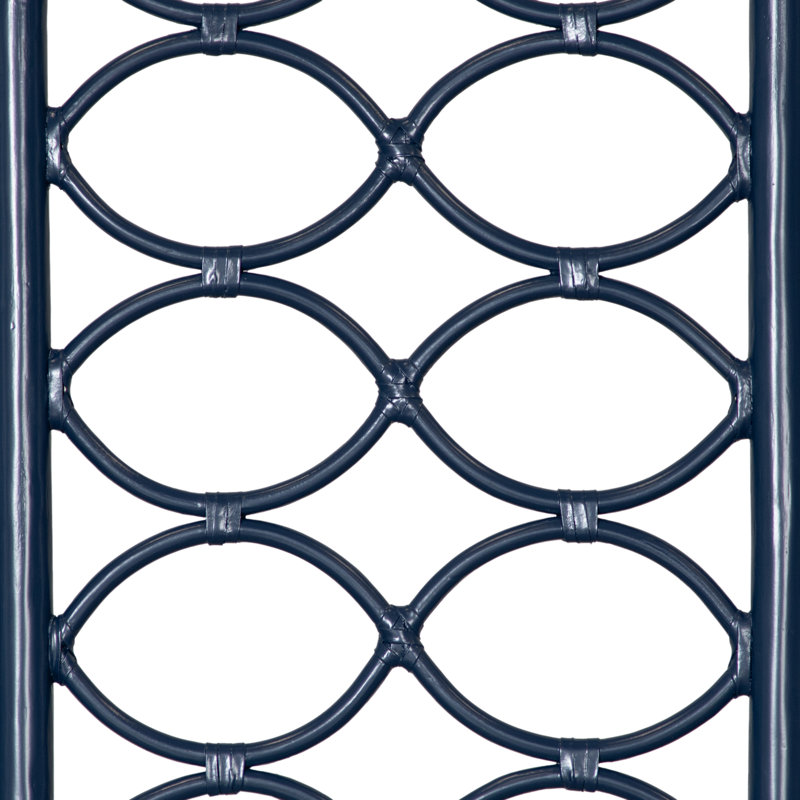 Infinity Low Profile Platform Bed, Navy, Twin