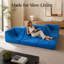 7-Seater Modular Chenille Sectional Sofa, 10-Piece Low Profile Deep Seat Lounge Couch for Large Living Rooms and Open Spaces-741291340-741291343