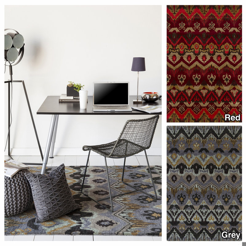 Rupec Abstract Area Rug, 9' x 13'
