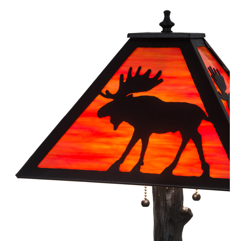 Rustic Lodge Table Lamp