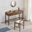 Commode en bois de noyer noir
