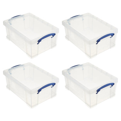 Ensemble de bacs de rangement en plastique