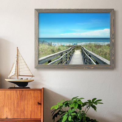 Carolina Coast, reproduction d'art sur toile encadrée