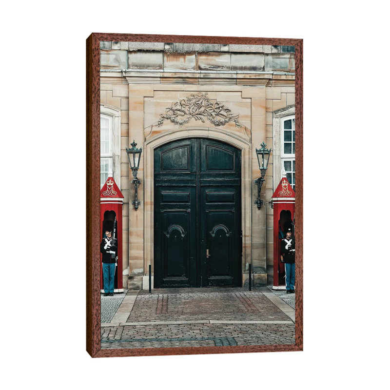 Nutcracker - Print on Canvas, 66.04cm H x 45.72cm W x 3.81cm D, Classic Brown Wood Framed