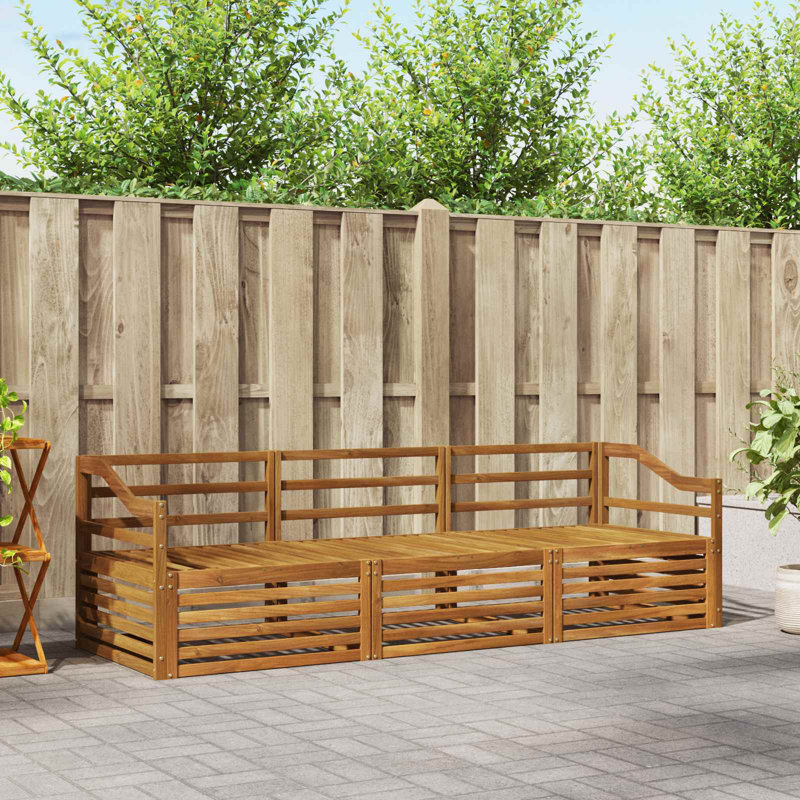 245.5cm Wide Patio Sectional Set