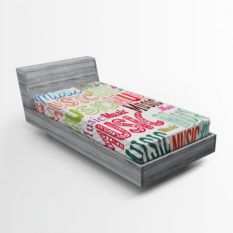Microfiber Fitted Sheet, Twin Fitted Sheet