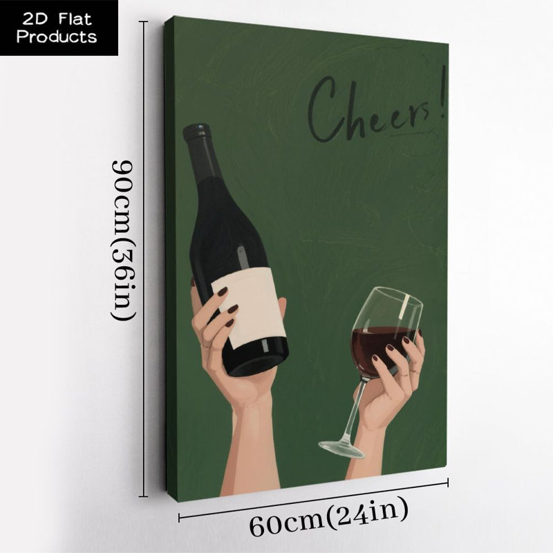 Affiche d'art sur toile encadrée de 1pc