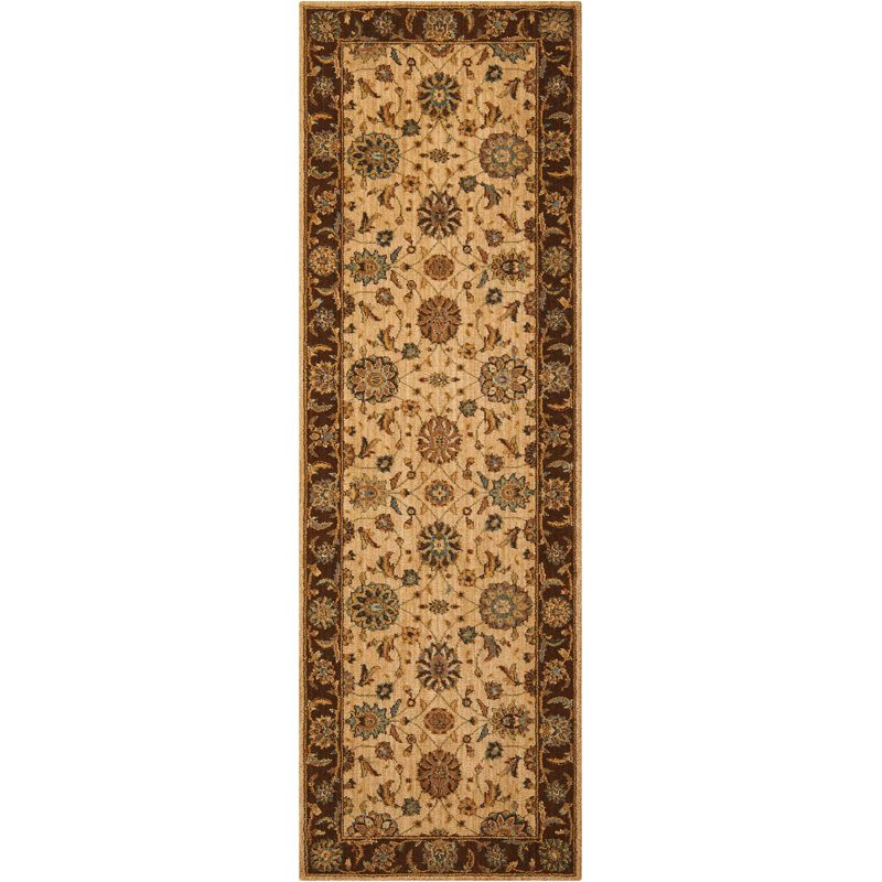 Crownover Wool Oriental Indoor Rug, Runner 2'6" x 8'
