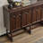 Simple and spacious dining cabinet