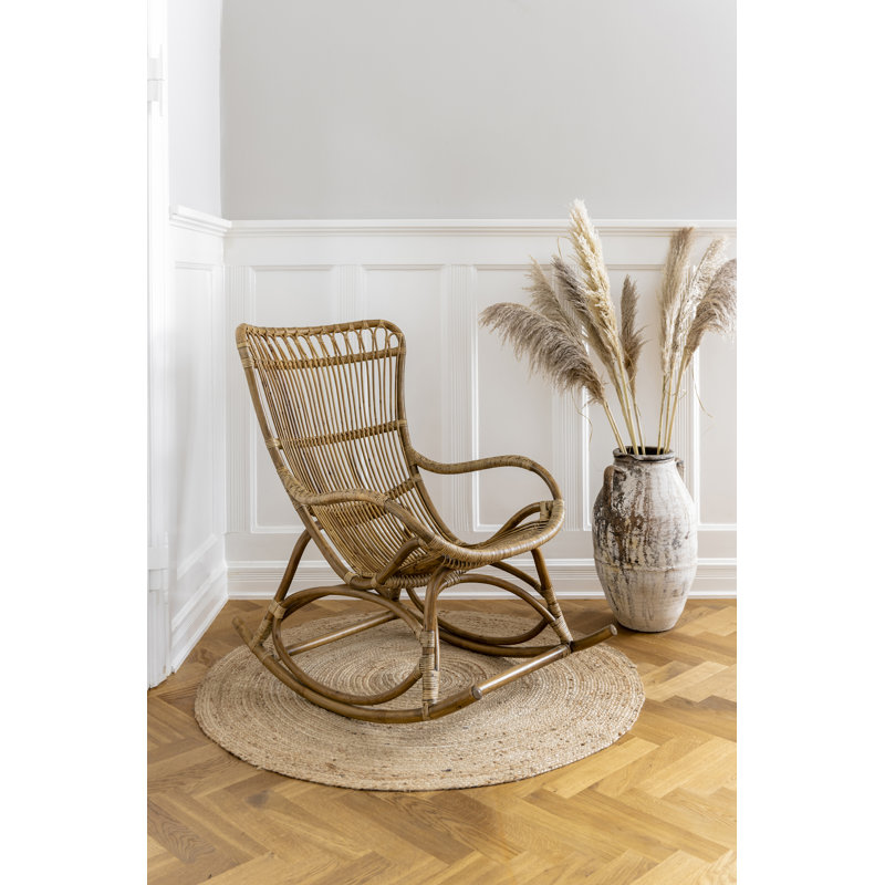 Chaise berçante Monet, Beige, Antique