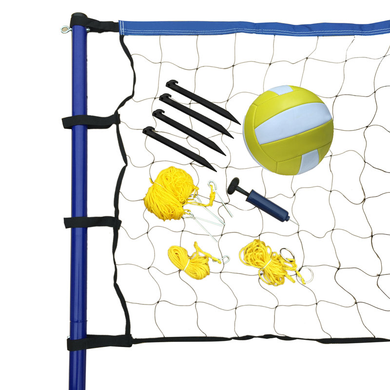 Ensemble de jeu de filet de volleyball portable Hathaway