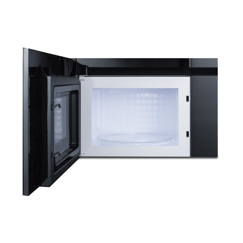 Summit Appliance 1.34 Cubic Feet 1000 Watt Over The Range Microwave with Sensor Cooking
