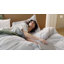 Ensemble de housse de couette à rayures 100% coton lavé, avec tissage réversible teint en fil et artisanat double point, 3 pièces avec fermeture à glissière-125055403-133016313