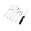 Pfaltzgraff Everyday Simplicity 53-Piece Stainless Steel Flatware Set, Service for 8