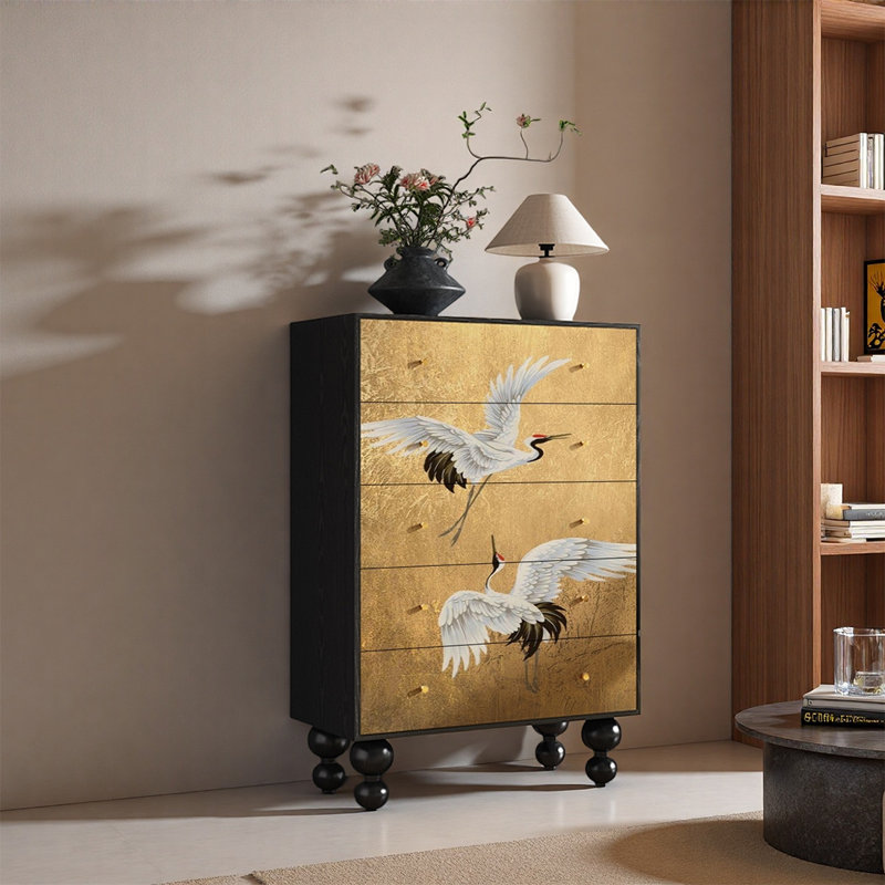 Armoire de rangement en bois multi-tiroirs