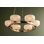 Troy Lighting Caelum Chandelier in Patina Brass