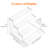 4 Tier Clear Display Risers Stand, Desktop Display Stand For Organize And Decoration