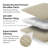 Southshore Fine Linens Vilano Oversized Quilt Set, Double-Brushed Microfiber Lightweight Quilted Bedding and 2 King Pillow Shams, King/California King, Taupe-1001114991-1001114976