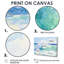 «Oceanic Waves Calm Horizon», ensemble de reproductions d'art mural côtier-1524957313-1524957323-1524957314
