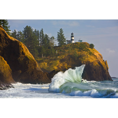 Cape Disappointment Lighthouse - Wrapped Canvas Print