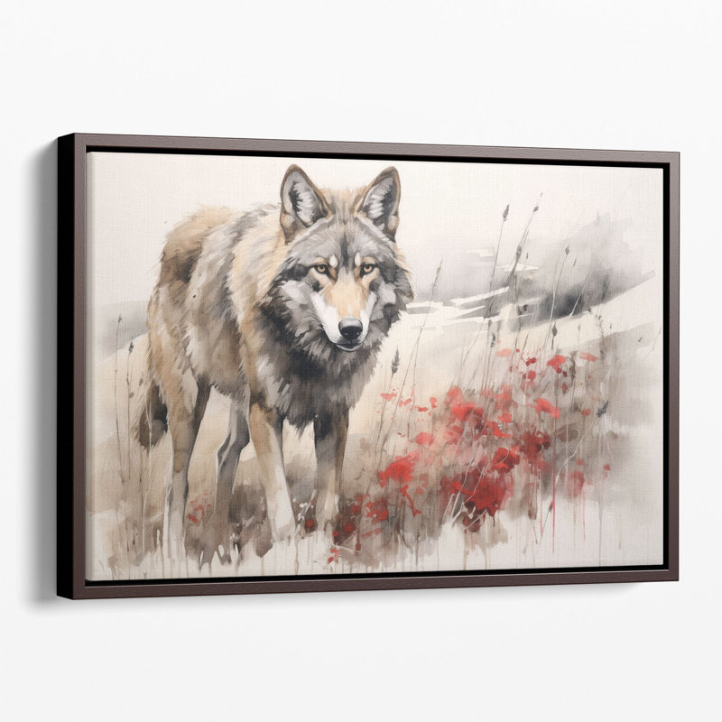 Impression d'art mural Northwest Wolf's Tale, Papier, H 24 po x l 36 po x P 0,02 po