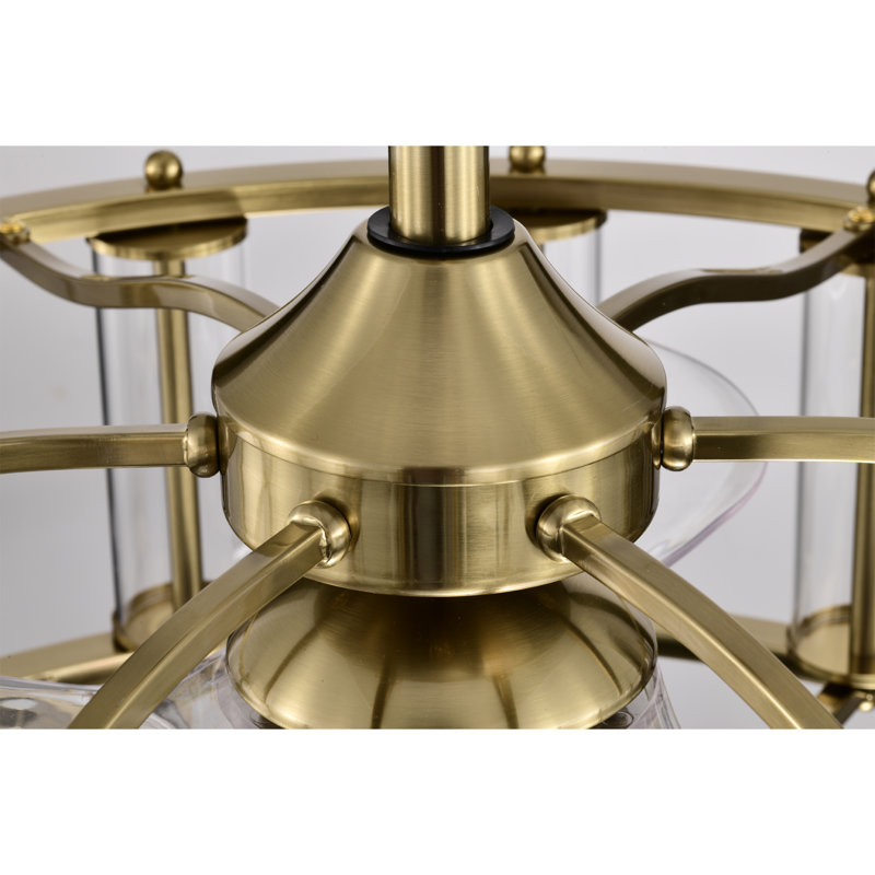 Emmasue 12.99'' Ceiling Fan with Light Kit