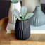3 vases cannelés emblématiques 3 pièces 