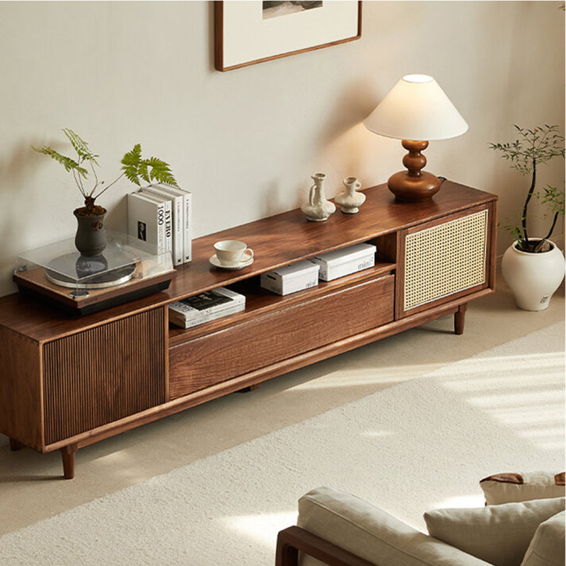 Nouveau meuble télé de style chinois, 86.61"