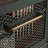 Narrow Bookcase with Modern Design, Brown Finish
