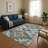 Premium Machine Washable Mayfield AMF1945 Tribal Rug-1582694125