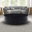 Table basse ronde 31,49 po, table robuste en fibre de verre pour le salon-393232210