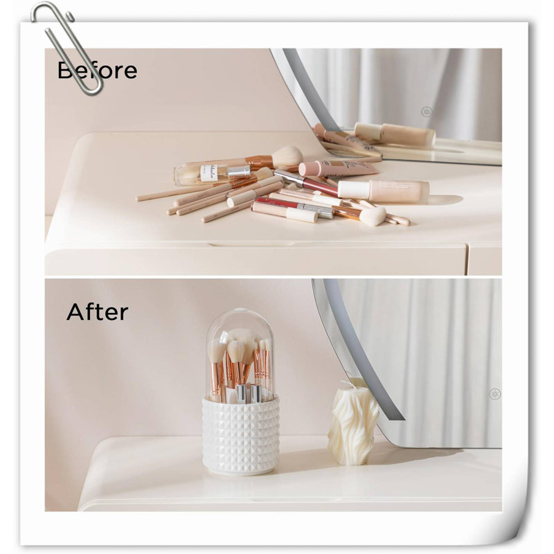 Dezhane Plastic Makeup Organizer