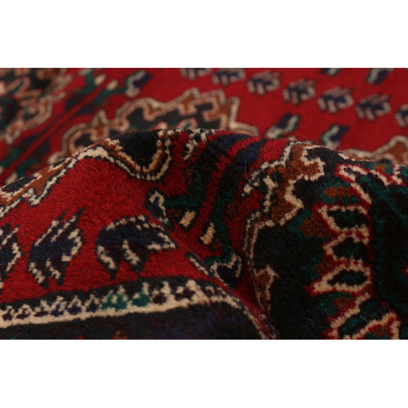Teimani Red Rug 3'11" x 6'4"