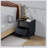 Vintage-style Mid Century Modern Nightstands with Bevel Design, MDF Construction, and Ample Storage for Bedroom-1773866782